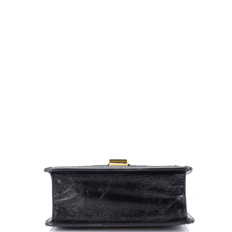 Gucci Sylvie Top Handle Bag Gg Velvet