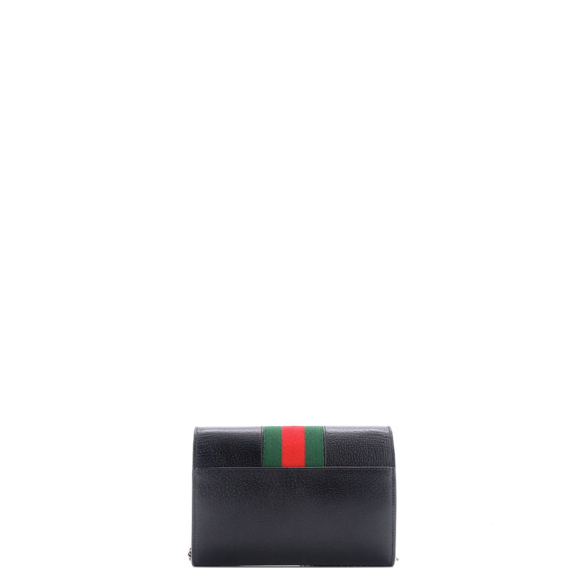 Gucci Dionysus Web Chain Wallet Leather