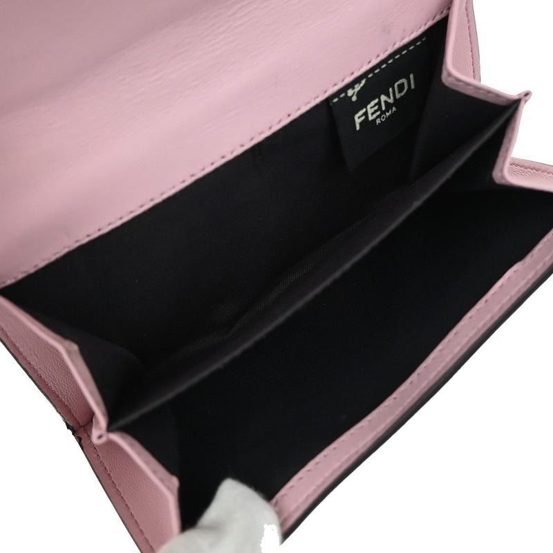 Fendi Logo Baguette Medium Bifold Wallet