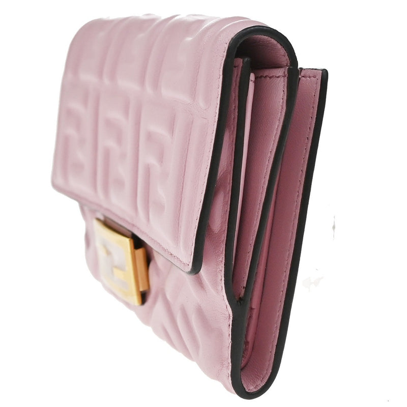 Fendi Logo Baguette Medium Bifold Wallet
