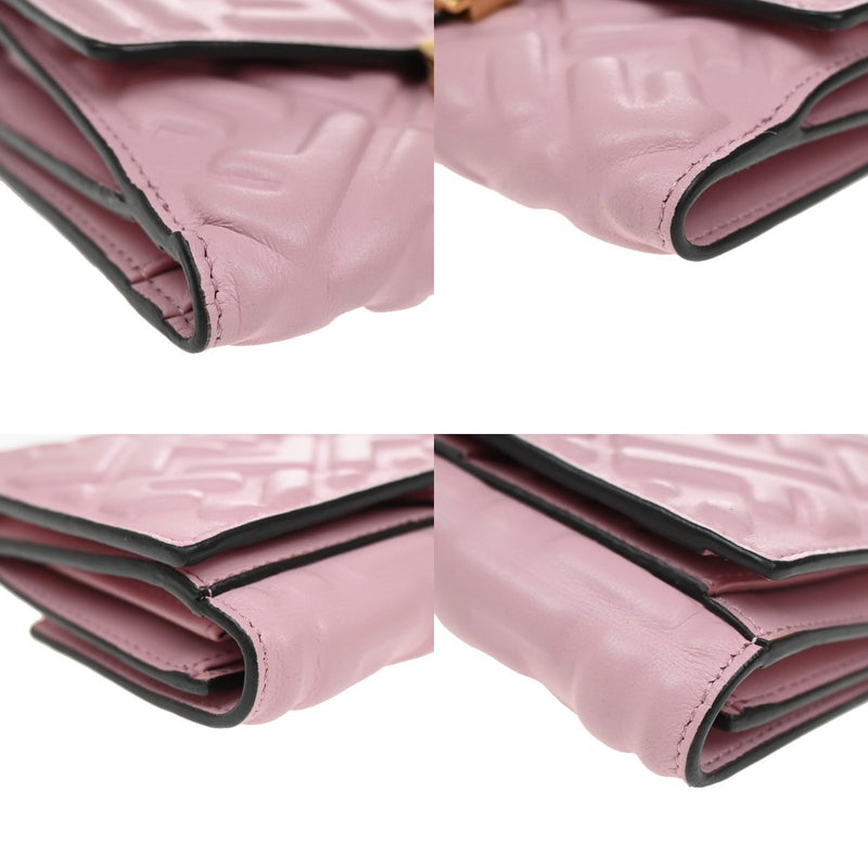 Fendi Logo Baguette Medium Bifold Wallet