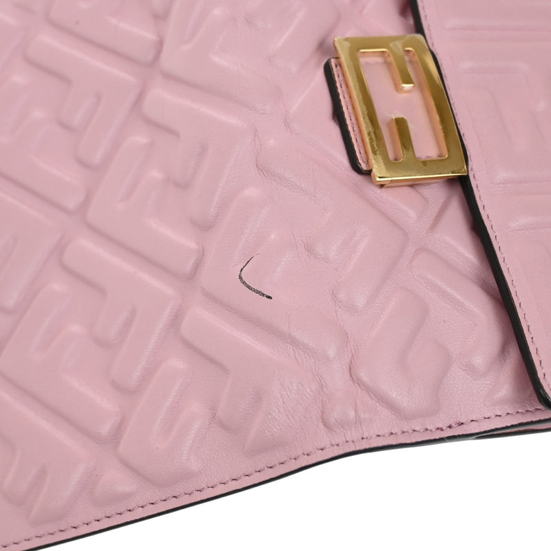 Fendi Logo Baguette Medium Bifold Wallet