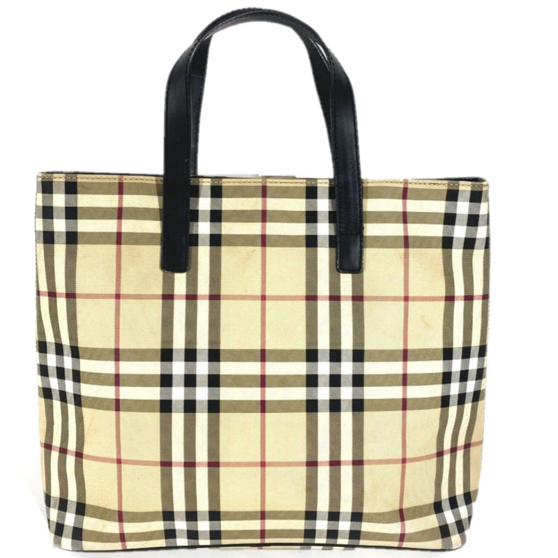 Burberry Top Handle Tote Haymarket