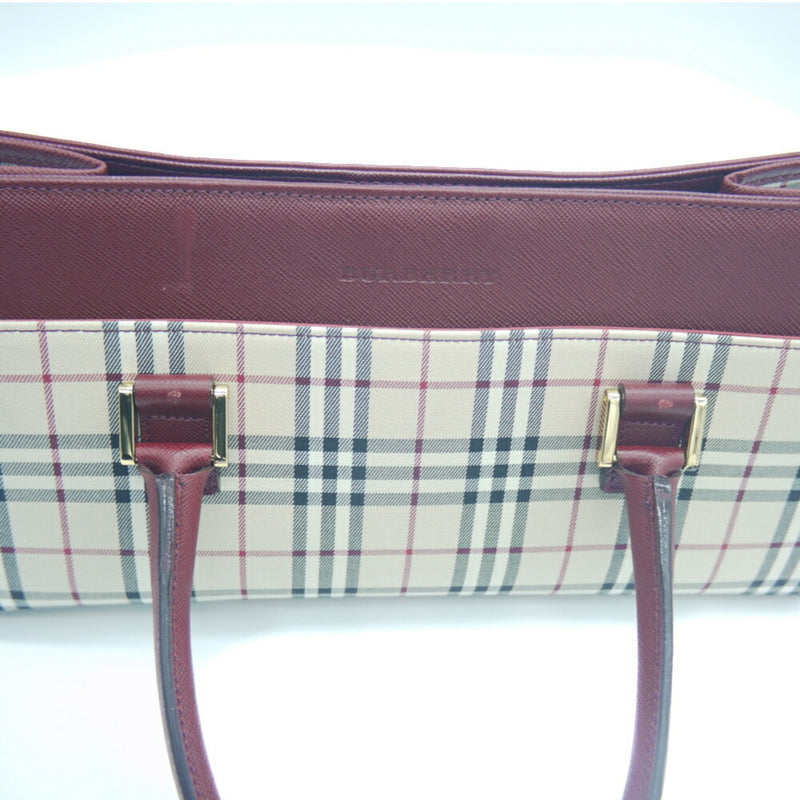 Burberry Golderton Tote Haymarket Coated