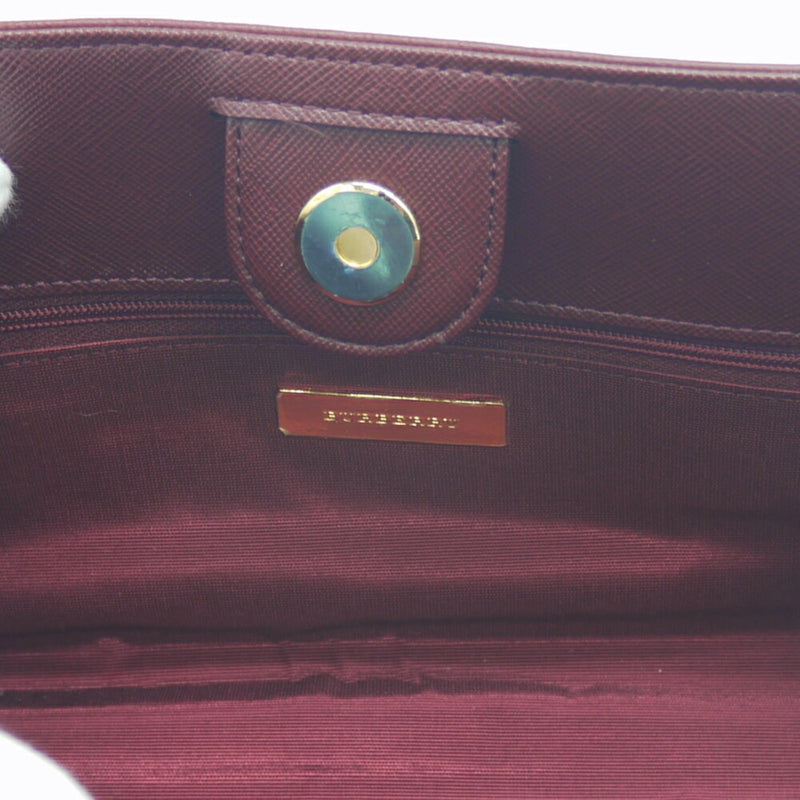 Burberry Golderton Tote Haymarket Coated