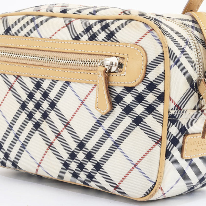 Burberry Camera Bag Vintage Check Canvas