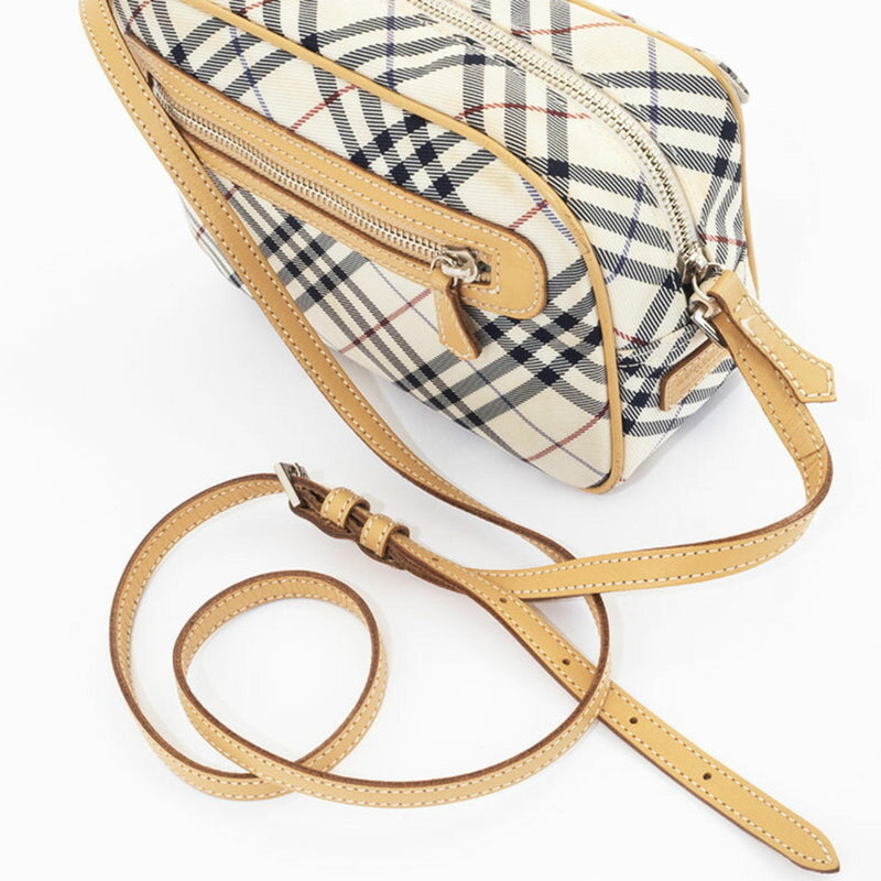 Burberry Camera Bag Vintage Check Canvas