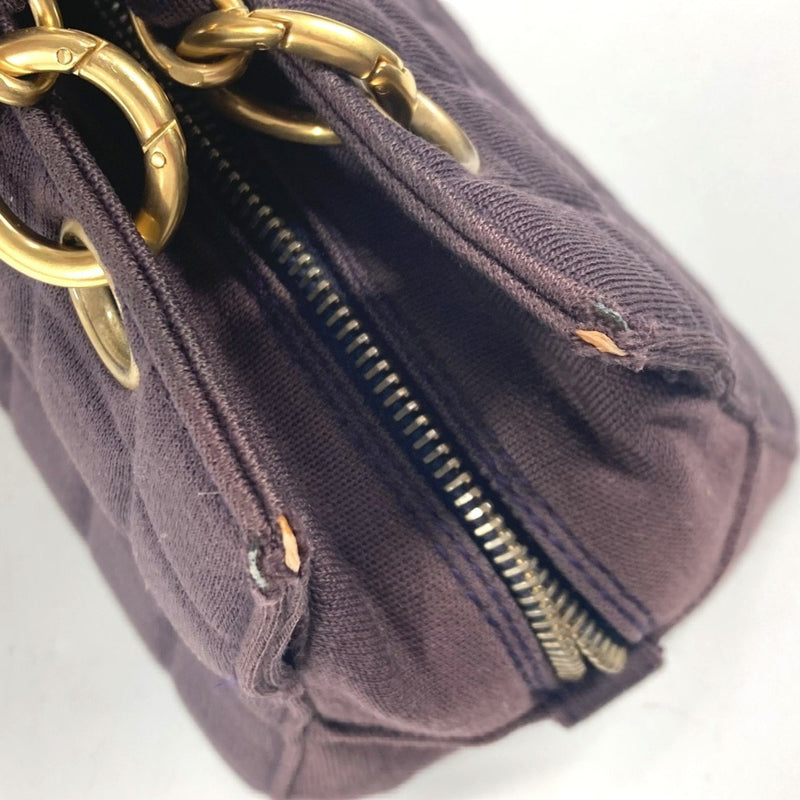 Chanel Chocolate Bar Chain Tote Quilted