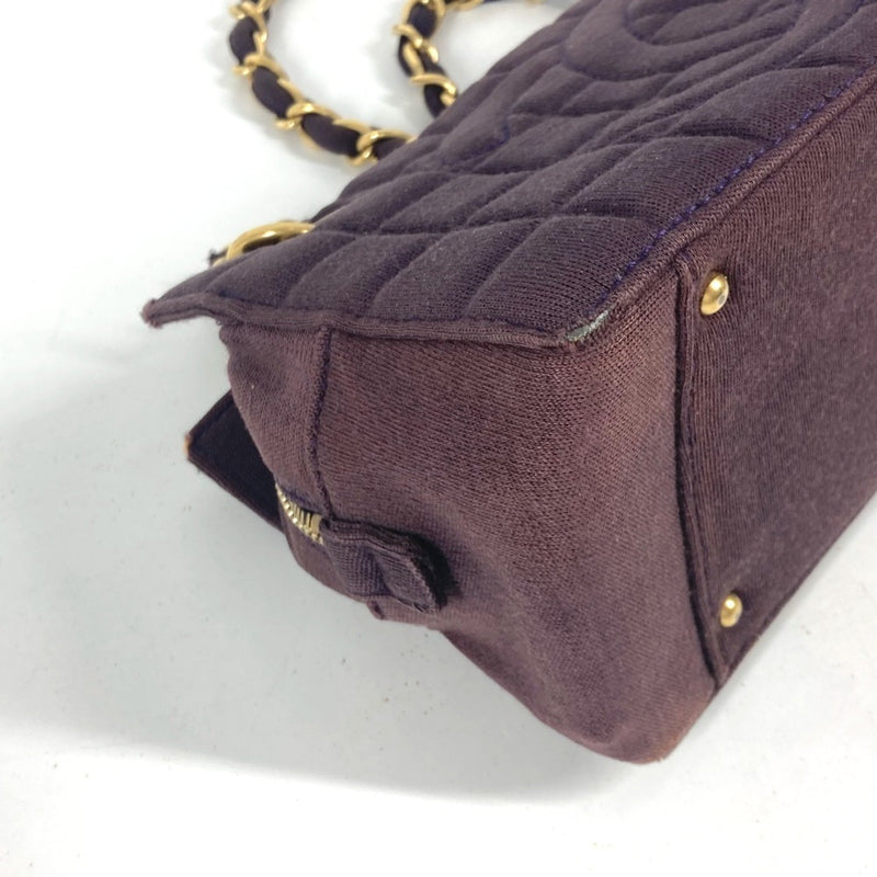 Chanel Chocolate Bar Chain Tote Quilted