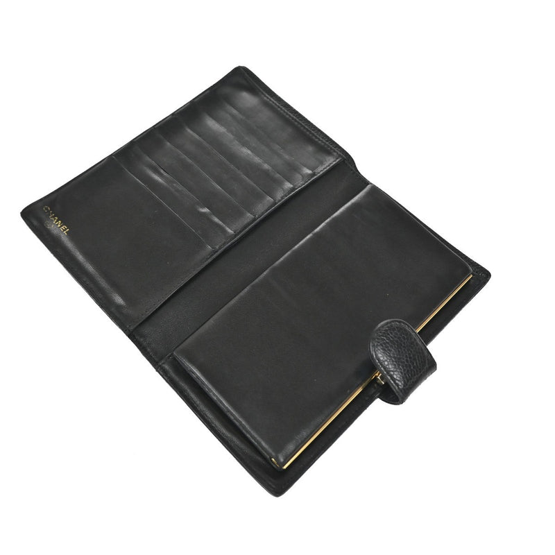 Chanel Cc Logo Long Bifold Wallet