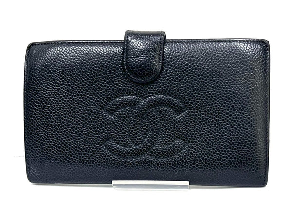 Chanel Cc Logo Long Bifold Wallet