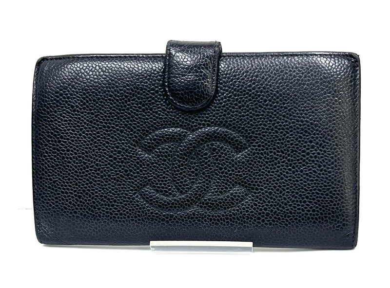 Chanel Cc Logo Long Bifold Wallet
