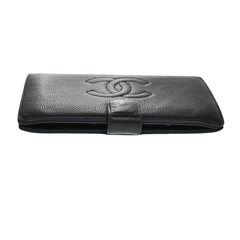 Chanel Cc Logo Long Bifold Wallet
