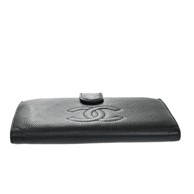 Chanel Cc Logo Long Bifold Wallet