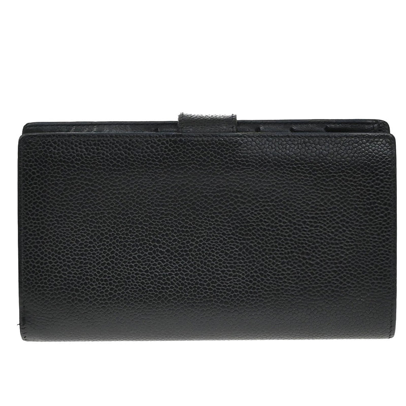 Chanel Cc Logo Long Bifold Wallet