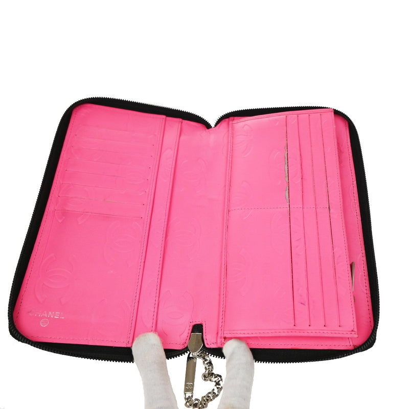 Chanel Cc Cambon Zip Around Long Bifold