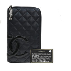 Chanel Cc Cambon Zip Around Long Bifold