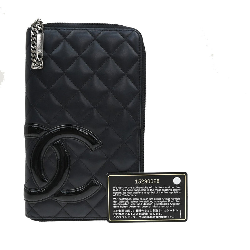 Chanel Cc Cambon Zip Around Long Bifold