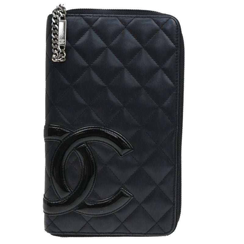 Chanel Cc Cambon Zip Around Long Bifold
