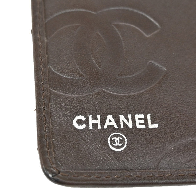 Chanel Cc Logo Cambon Long Bifold Wallet