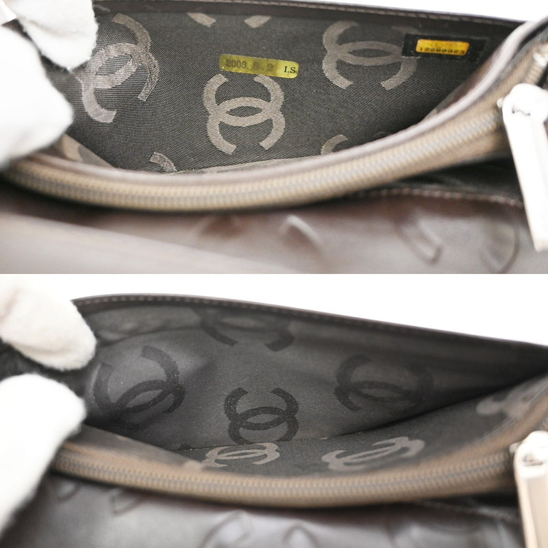 Chanel Cc Logo Cambon Long Bifold Wallet