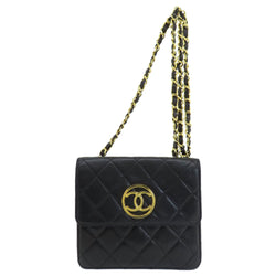 Chanel Vintage Cc Chain Flap Bag Quilted