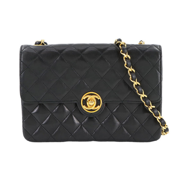 Chanel Vintage Cc Chain Flap Bag Quilted