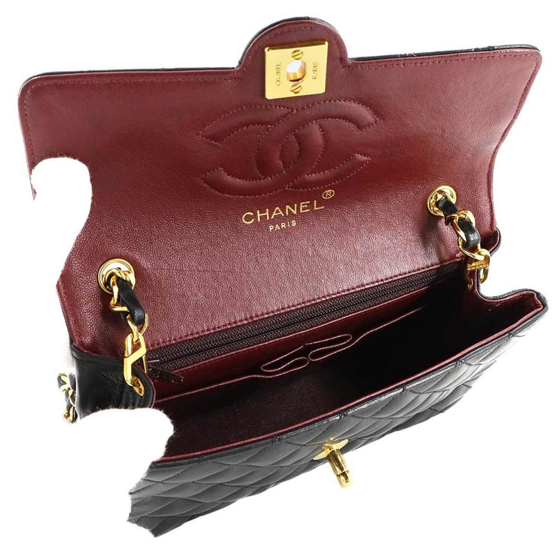 Chanel Vintage Cc Chain Flap Bag Quilted