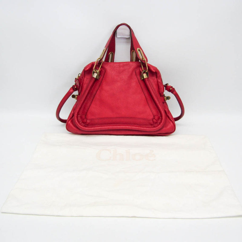 Chloe Paraty Top Handle Bag Leather