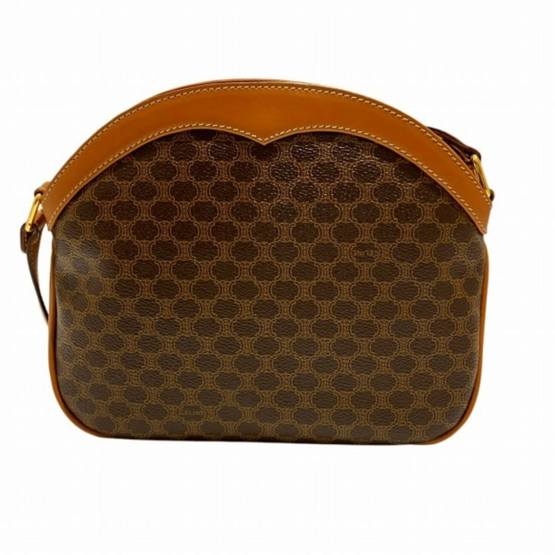 Celine Vintage Duffle Bag Macadam Coated