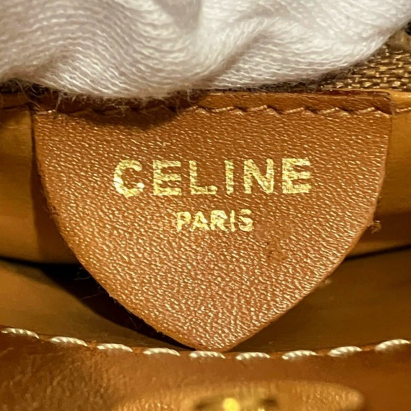 Celine Vintage Duffle Bag Macadam Coated