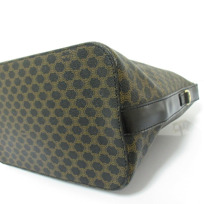 Celine Vintage Duffle Bag Macadam Coated