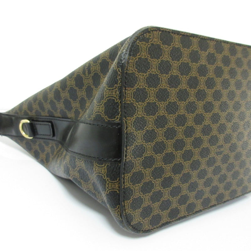 Celine Vintage Duffle Bag Macadam Coated