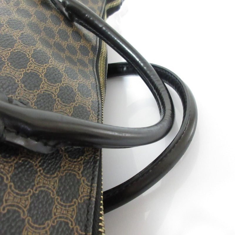 Celine Vintage Duffle Bag Macadam Coated
