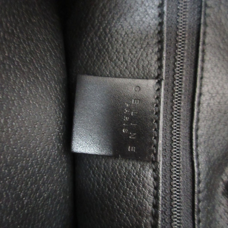 Celine Vintage Duffle Bag Macadam Coated