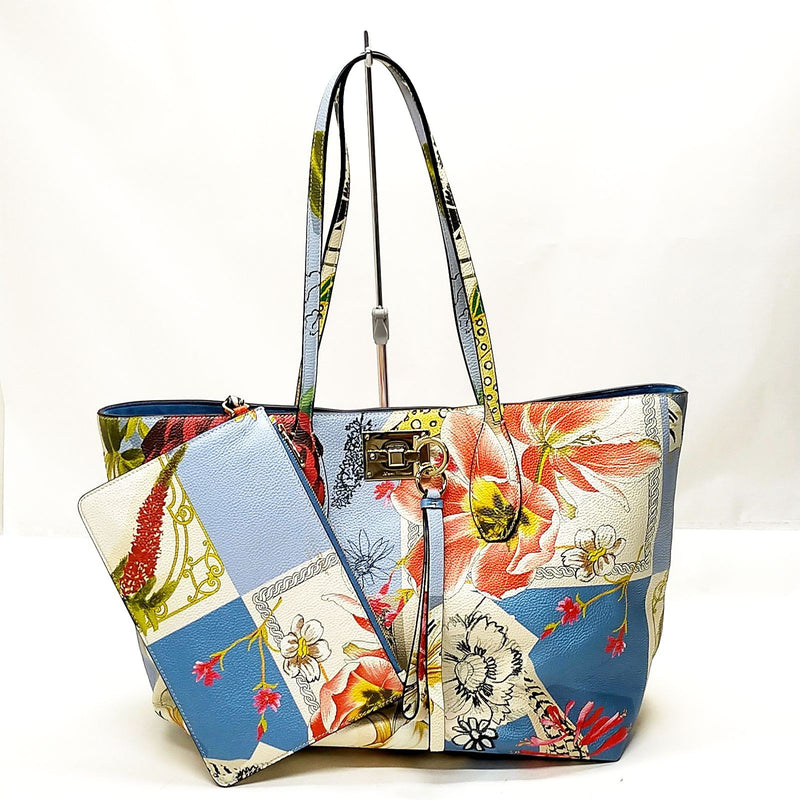 Ferragamo Tote Bag Multi Color Pvc