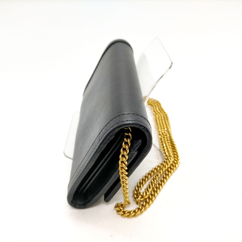 Gucci Long Wallet Black Leather