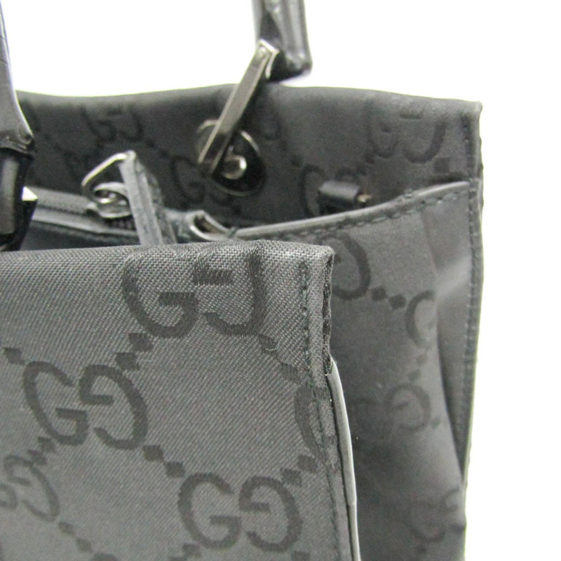 Gucci Vintage Bamboo Handle Tote Gg