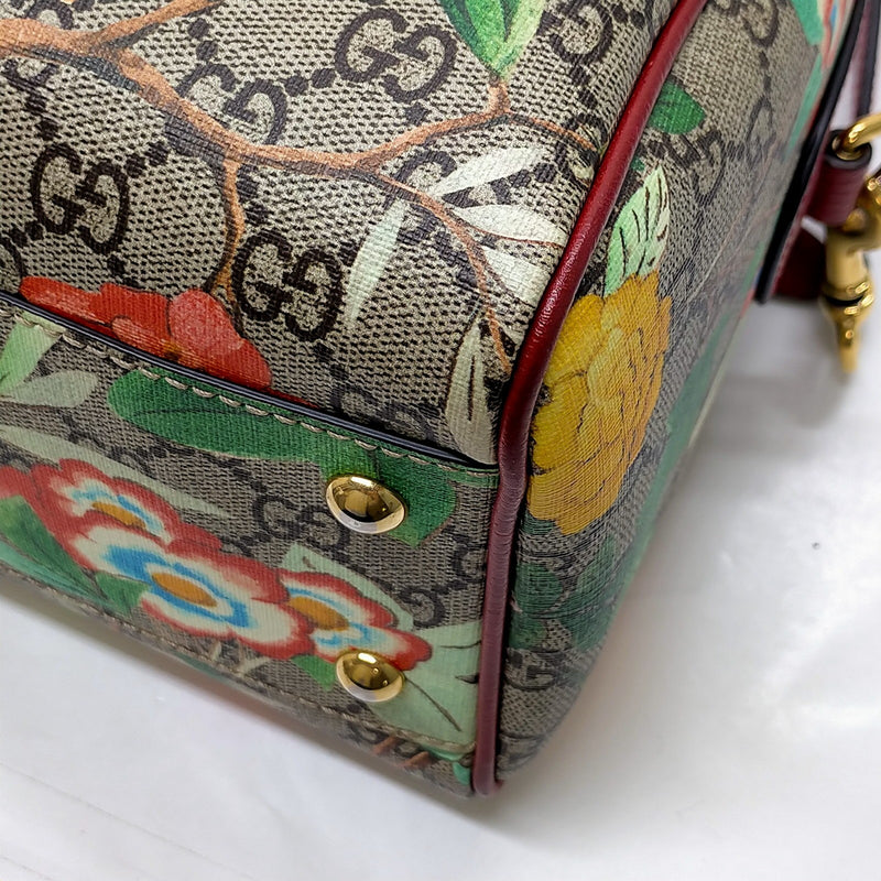 Gucci Hand Bag Brown Pvc