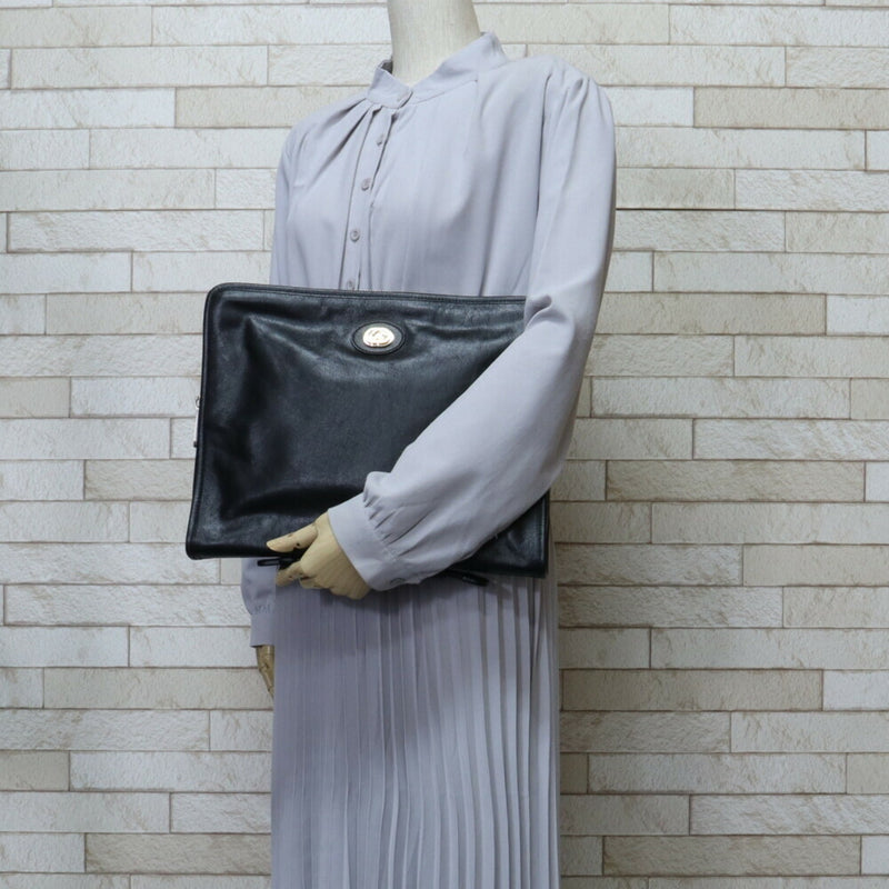 Gucci Marina Chain Shoulder Bag Leather