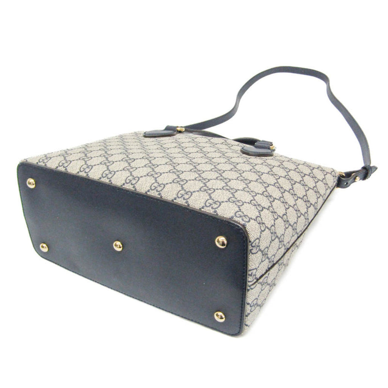 Gucci Signature Fold Over Tote Gg Coated