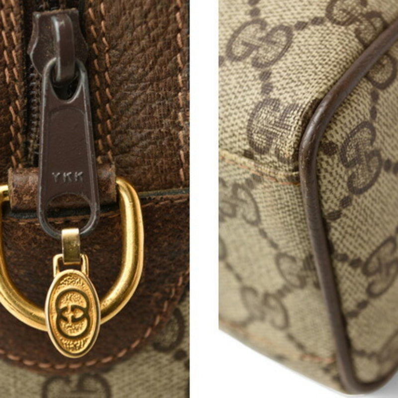 Gucci Ophidia Boston Bag Gg Coated