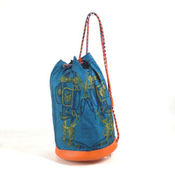 Hermes Soie Cool Handbag Printed Silk