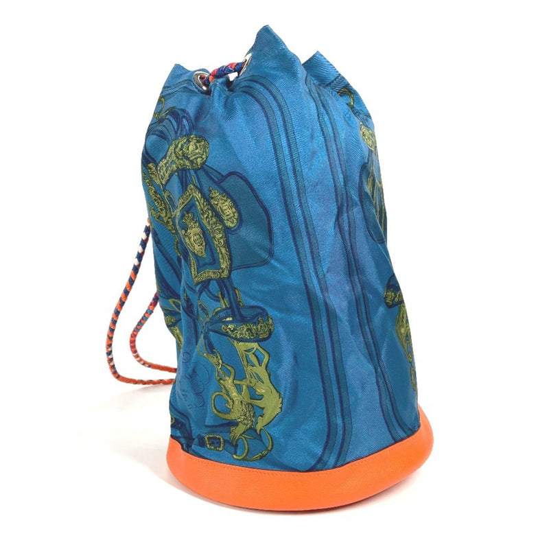 Hermes Soie Cool Handbag Printed Silk
