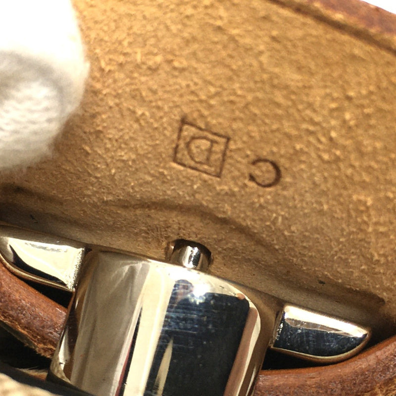Hermes Herbag Toile And Leather Gm
