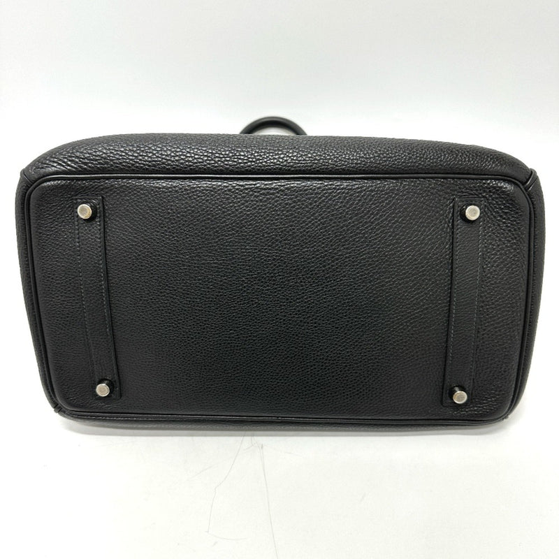 Hermes Birkin Handbag Black Clemence