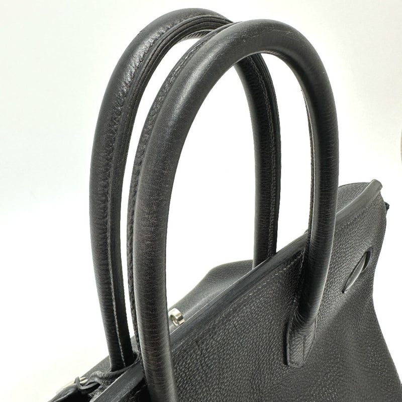 Hermes Birkin Handbag Black Clemence
