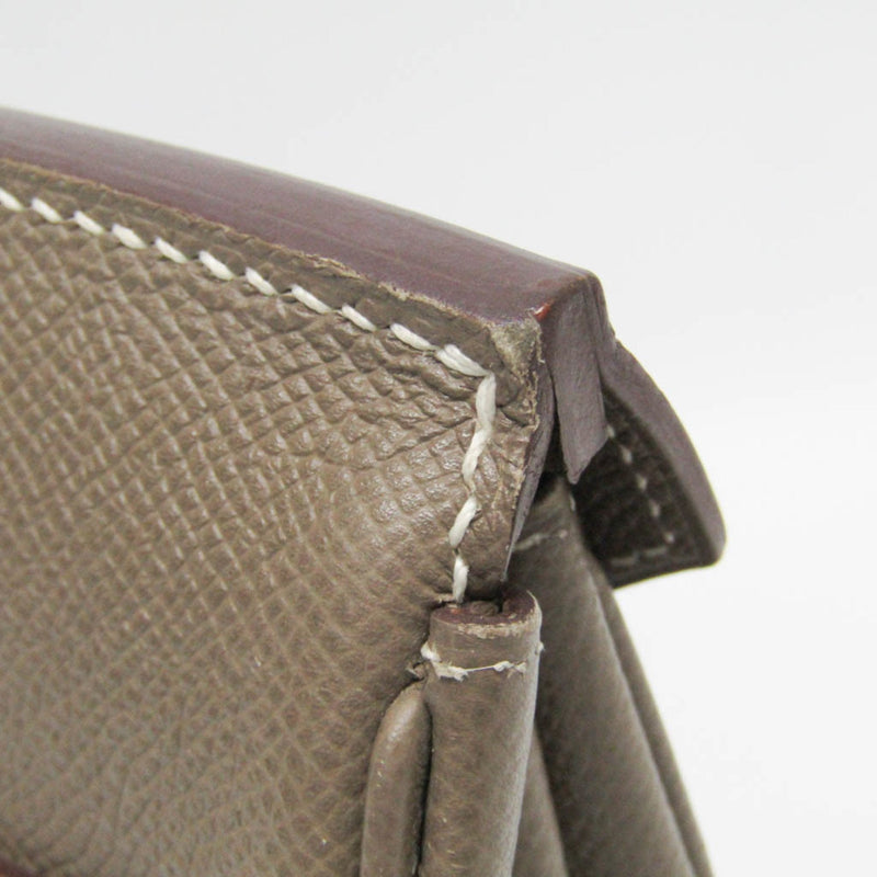 Hermes Birkin Handbag Grey Epsom With