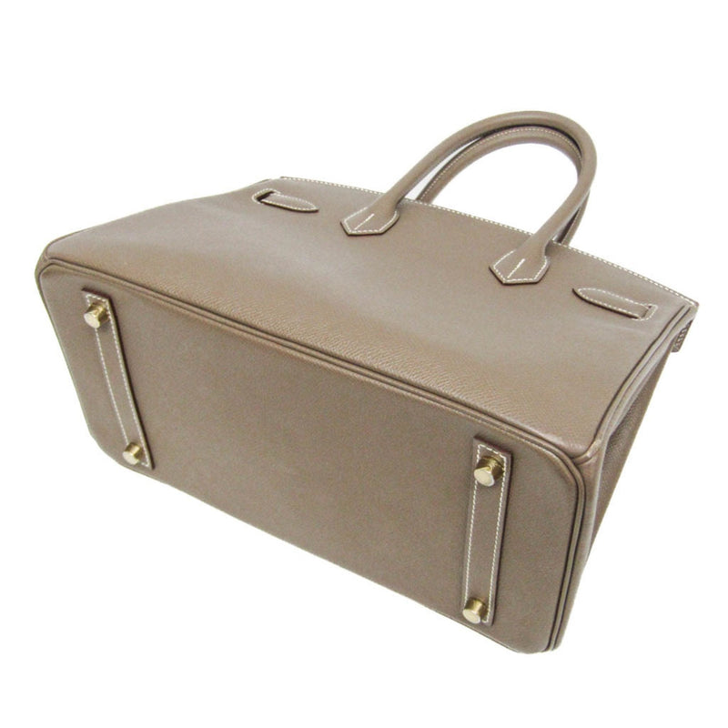 Hermes Birkin Handbag Grey Epsom With