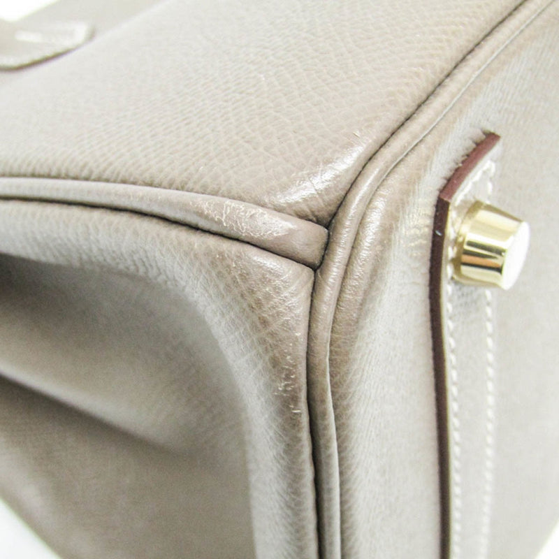 Hermes Birkin Handbag Grey Epsom With